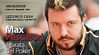Poker Texas Hold'em: nuovo look e nuovo numero con Max Pescatori!