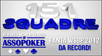 Fanta WSOP 2012, è record: 151 squadre iscritte!