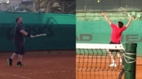 Dal tavolo verde alla terra rossa: Crisbus e Ale Speranza si sfidano a tennis