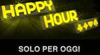 Oggi dalle 20 alle 24 Happy Hour su Titanbet