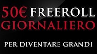 50€ freeroll giornaliero su IziPoker
