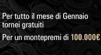 €100.000 in palio a gennaio con i freeroll di PokerStars