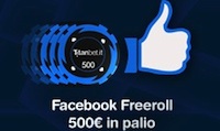 Facebook Freeroll da 500€ su Titanbet.it