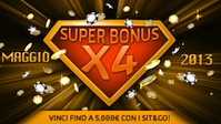 Super Bonus: sino a 5.000€ con i sit'n'go su GDpoker