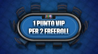 AssoVIP: 2.000€ in freeroll con 1 punto vip