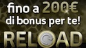 Gdpoker: bonus fino a 200€ con il reload giocacash