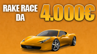 4.000€ in regalo con la Rake Race di Novembre dell'AssoVIP