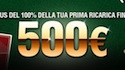 Poker Club: bonus del 100% fino a 500 euro