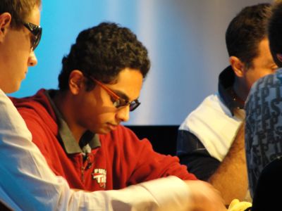 Vivek Rajkumar al momento dell'uscita in nona posizione
