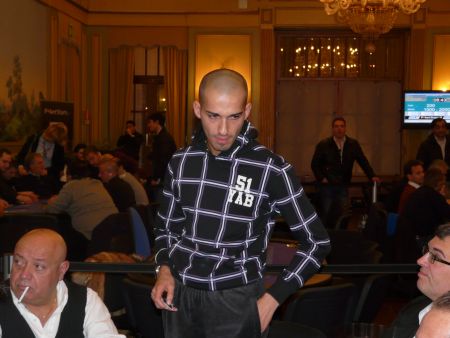 Marco Figuccia, eliminato proprio alla fine del day 1a