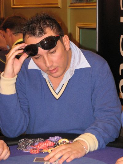 Il toscano Andrea Benelli, secondo in chips