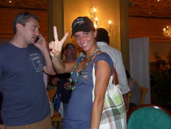 Elena Galli del Sisal Poker Team, specialista dei sit'n'go Double up