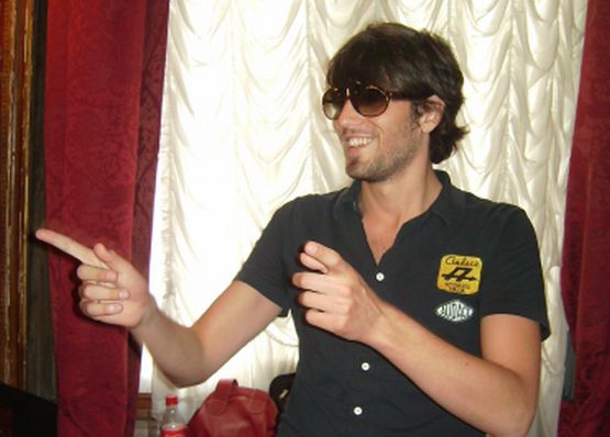 Meoni sorridente al Campionato Italiano KS del luglio 2008, dove giunse secondo dietro a Grancini
