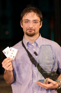 Il vincitore del Poker Grand Prix Main Event, Armando graziano 