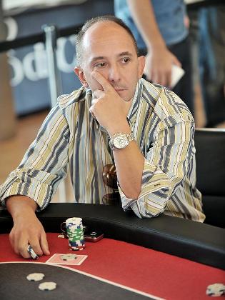 Max Forti, attuale leader nella classifica dell'Italian Rounders Poker Tour