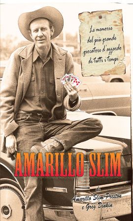 La copertina del libro di Amarillo Slim