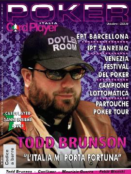 La copertina di questo mese di Card Player Italia
