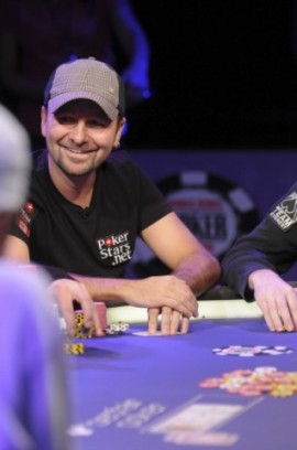 Daniel Negreanu durante il final table del Main Event: e' lui il vincitore morale?