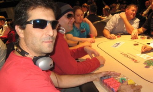 Alessandro Lusso, chipleader degli italiani nel day 1b