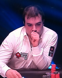 Pier Paolo Fabretti, autentico dominatore dell'IPT Nova Gorica High Roller