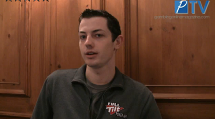 Un altro momento dell'intervista di 'durrrr' con il Gambling Online Magazine