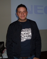 Andrea Savica, vincitore della prima tappa