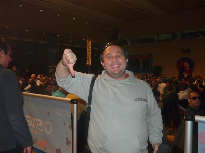 Simone 'barirounders' Silvestri appena eliminato