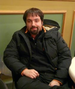 Cristiano Guerra incredulo dopo l'uscita, ma sempre sorridente