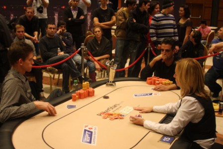 Un momento dell'heads up finale