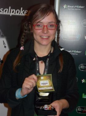 Irene Baroni, vincitrice del Ladies Event da 220€