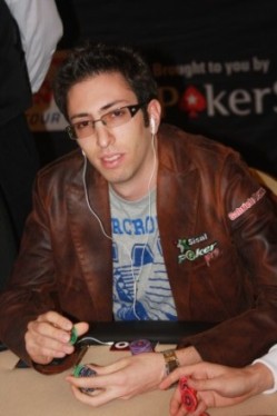 Gabriele Lepore del Sisal Poker Team