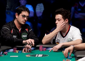 Il nostro Luca Pagano al tavolo proprio con il tedesco Cornills