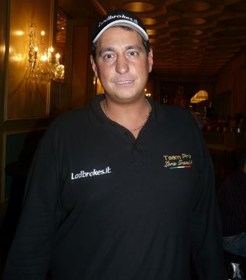 Lo sguardo esterrefatto di Loris Grancini la dice lunga sulla sfortuna avuta