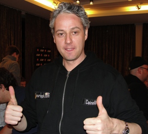 Luca Cainelli, unico italiano ad approdare al day 4