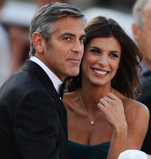 George Clooney con Elisabetta Canalis