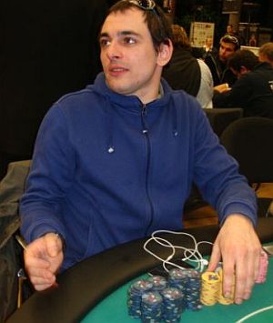 Luca Franchi, chipleader del day 1
