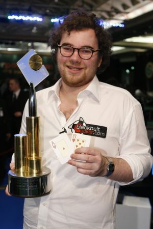 James Mitchell alla premiazione
