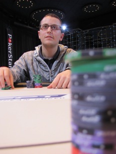 Vincenzo Ricciolino, vincitore del side event da 330€