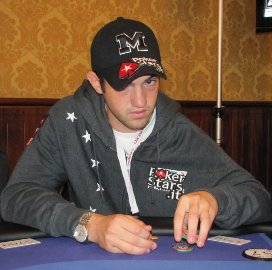 Joe Cada durante l'ultimo EPT Sanremo