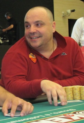Enrico 'delpho' Delfino, chipleader del final table
