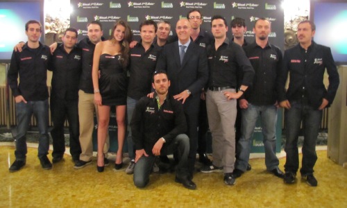 Il nuovo Sisal Poker Team al completo