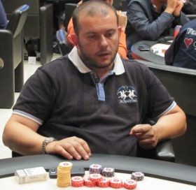 Daniele Ficarra, chipleader del day 1b
