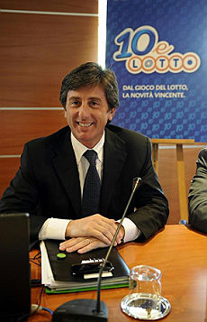 Renato Ascoli, d.g. del gruppo Lottomatica