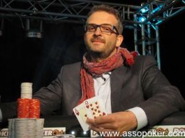 Paolo Compagno, vincitore della quarta tappa del Campionato Italiano Poker Club
