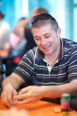 Ancora Cristian durante un PGP (foto GDPoker)