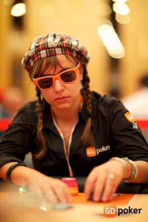 Irene Baroni, trionfatrice nel New Dorado (foto GDPoker)