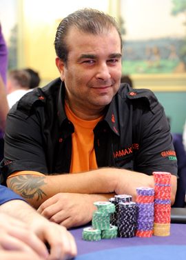 Nicola D'Alessio, chipleader del day 1a