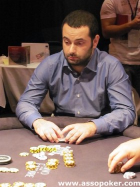 Nicola Pero pochi istanti prima dell'eliminazione