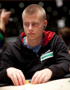 Jens Kyllonen in azione all'EPT
