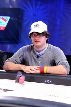 Giacomo Loccarini al tavolo dell'IPT Pro League